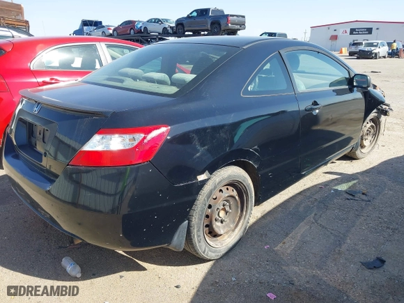 2010 Honda Civic Cpe LX with VIN 2HGFG1B68AH516831, listed as a IAAI auction lot 42051926 with 164,990 mi miles. Bid and sale history available at carsss.com. Image 4.
