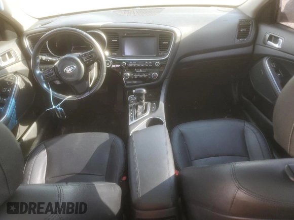 2015 Kia Optima Hybrid EX with VIN KNAGN4AD5F5084365, listed as a Copart auction lot 82427164 with Not Provided miles and Clean Title. Bid and sale history available at carsss.com. Image 8.
