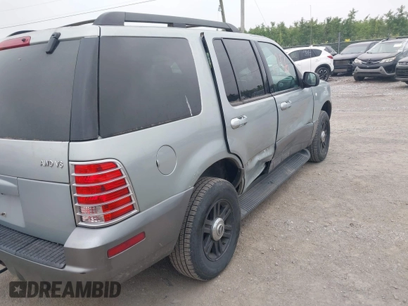2005 Mercury Mountaineer Convenience z VIN 4M2ZU86W55UJ09781, wystawiony jako IAAI lot #42614956 z przebiegiem 102 407 mil mil oraz . Historia ofert i sprzedaży dostępna na DreamBid. Obrazek 6.