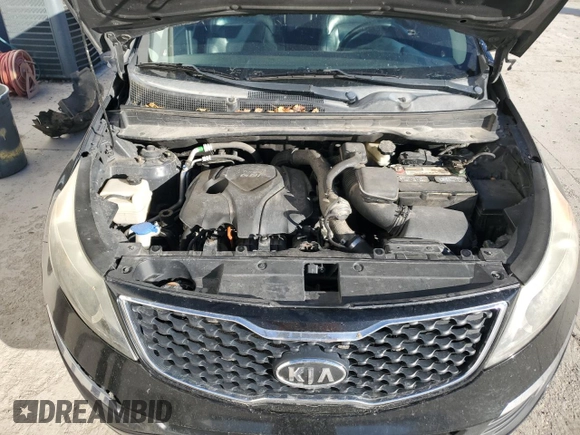 2011 Kia Sportage SX with VIN KNDPCCA66B7150506, listed as a Copart auction lot 50261715 with 199,282 mi miles and Salvage title. Bid and sale history available at DreamBid. Image 11.