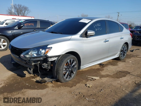2018 Nissan Sentra S with VIN 3N1AB7AP1JY217456, listed as a IAAI auction lot 41647997 with 141,179 mi miles and . Bid and sale history available at DreamBid. Image 2.