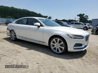 2017 Volvo S90 Inscription с VIN YV1A22ML1H1008574, выставлен на аукционе Copart как лот 57161975 с пробегом 65 414 миль миль и Списание • Salvage title. История ставок и продаж доступна на DreamBid. Изображение 4.