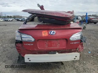 2010 Lexus HS 250h with VIN JTHBB1BA5A2009022, listed as a Copart auction lot 48055005 with Not Provided miles and Salvage Title. Bid and sale history available at DreamBid. Image 6.
