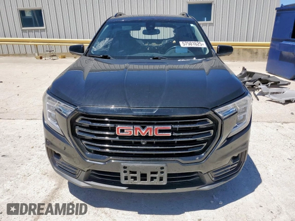 2022 GMC Terrain SLT with VIN 3GKALPEVXNL280050, listed as a Copart auction lot 57501625 with 61,113 mi miles and Salvage title. Bid and sale history available at DreamBid. Image 5.