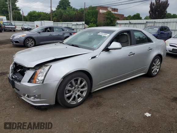 2013 Cadillac CTS Luxury with VIN 1G6DG5E56D0146328, listed as a Copart auction lot 62452385 with 51,874 mi miles and Salvage title. Bid and sale history available at DreamBid. Image 1.