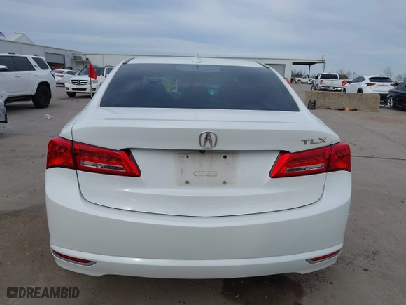 2018 Acura TLX with VIN 19UUB1F37JA004207, listed as a IAAI auction lot 41702092 with 116,046 mi miles. Bid and sale history available at carsss.com. Image 17.