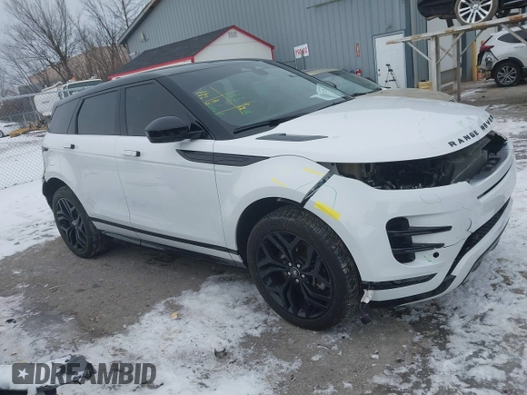 2023 Land Rover Range Rover Evoque Dynamic SE with VIN SALZL2FX0PH190126, listed as a IAAI auction lot 41416523 with 20,906 mi miles. Bid and sale history available at carsss.com. Image 14.