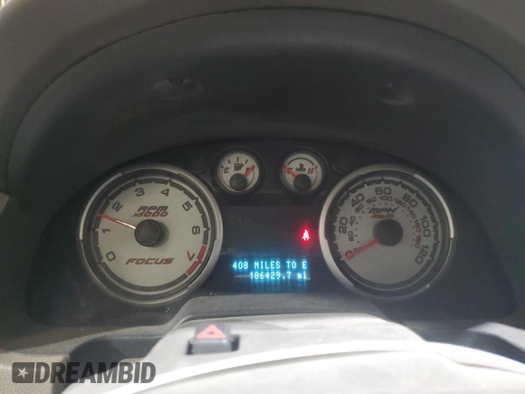 2009 Ford Focus SE with VIN 1FAHP35N59W222036, listed as a Copart auction lot 51323355 with 186,429 mi miles and Salvage Title. Bid and sale history available at carsss.com. Image 9.