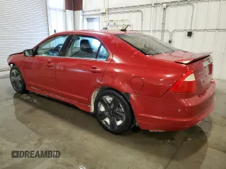 2010 Ford Fusion SPORT with VIN 3FAHP0DC0AR100299, listed as a Copart auction lot 44849465 with 194,060 mi miles and Salvage Title. Bid and sale history available at carsss.com. Image 2.