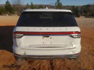 2022 Lincoln Aviator Reserve with VIN 5LM5J7WC6NGL17625, listed as a Copart auction lot 86243484 with 33,648 mi miles and Salvage Title. Bid and sale history available at carsss.com. Image 6.