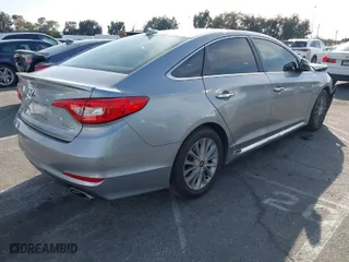 2015 Hyundai Sonata 2.4L Sport with VIN 5NPE34AF1FH013343, listed as a IAAI auction lot 41773570 with 110,950 mi miles. Bid and sale history available at carsss.com. Image 4.