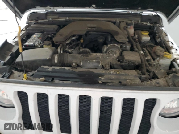 2018 Jeep Wrangler Unlimited Sport S z VIN 1C4HJXDGXJW181719, wystawiony jako Copart lot #56725795 z przebiegiem 87 523 mil mil oraz Szkoda całkowita • Salvage title. Historia ofert i sprzedaży dostępna na DreamBid. Obrazek 11.