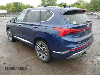 2023 Hyundai Santa Fe Calligraphy with VIN 5NMS5DAL7PH522600, listed as a IAAI auction lot 42367980 with 35,834 mi miles and . Bid and sale history available at DreamBid. Image 3.