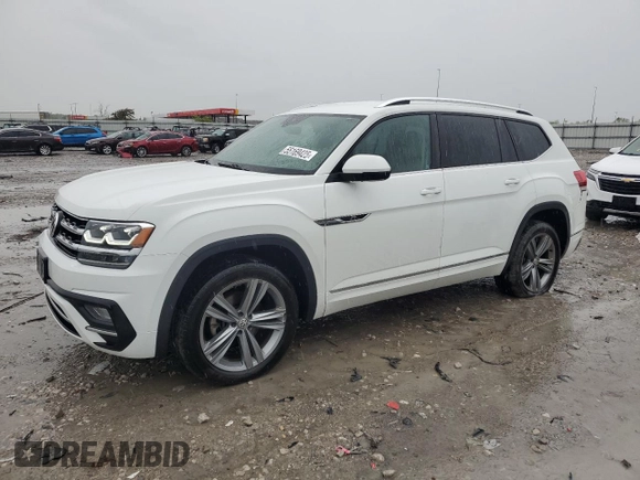 2018 Volkswagen Atlas SE z VIN 1V2PR2CA0JC541021, wystawiony jako Copart lot #55169425 z przebiegiem 149 797 mil mil oraz Szkoda całkowita • Salvage title. Historia ofert i sprzedaży dostępna na DreamBid. Obrazek 1.