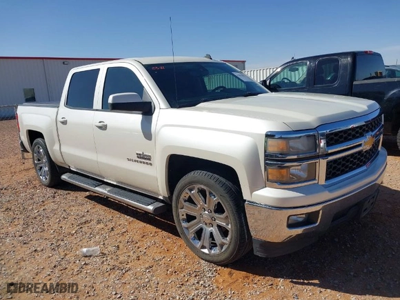 2014 Chevrolet Silverado 1500 LT with VIN 3GCPCREC4EG115927, listed as a IAAI auction lot 41862827 with 115,617 mi miles. Bid and sale history available at carsss.com. Image 1.