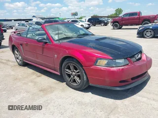 2003 Ford Mustang Deluxe z VIN 1FAFP44493F386936, wystawiony jako IAAI lot #42248776 z przebiegiem 160 008 mil mil oraz . Historia ofert i sprzedaży dostępna na DreamBid. Obrazek 1.