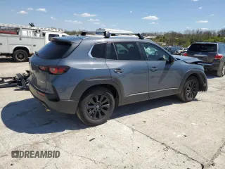 2024 Mazda CX-50 S Premium with VIN 7MMVABDM6RN156801, listed as a Copart auction lot 53260125 with 40,199 mi miles and Salvage title. Bid and sale history available at DreamBid. Image 3.