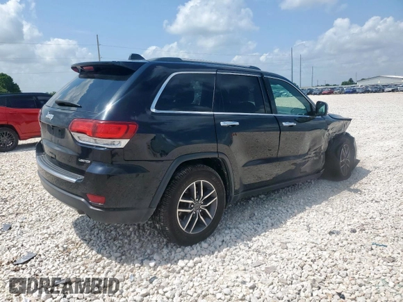 2020 Jeep Grand Cherokee Limited with VIN 1C4RJEBGXLC265894, listed as a Copart auction lot 59381535 with 108,535 mi miles and Salvage title. Bid and sale history available at DreamBid. Image 3.