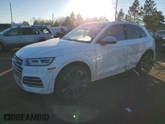 2019 Audi SQ5 Premium with VIN WA1A4AFY1K2004989, listed as a Copart auction lot 83792774 with 68,303 mi miles and Non Repairable. Bid and sale history available at carsss.com. Image 1.