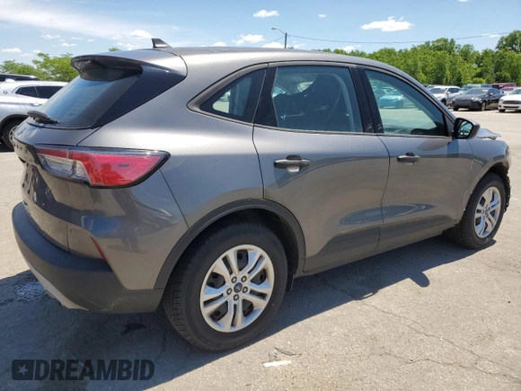 2021 Ford Escape S with VIN 1FMCU0F6XMUA30212, listed as a Copart auction lot 58164265 with 72,527 mi miles and Salvage title. Bid and sale history available at DreamBid. Image 3.