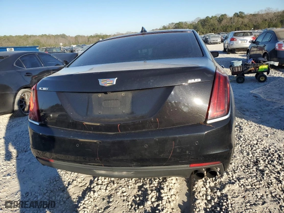 2017 Cadillac CT6 RWD with VIN 1G6KA5RXXHU148361, listed as a Copart auction lot 83593004 with 169,513 mi miles and Salvage Title. Bid and sale history available at carsss.com. Image 6.