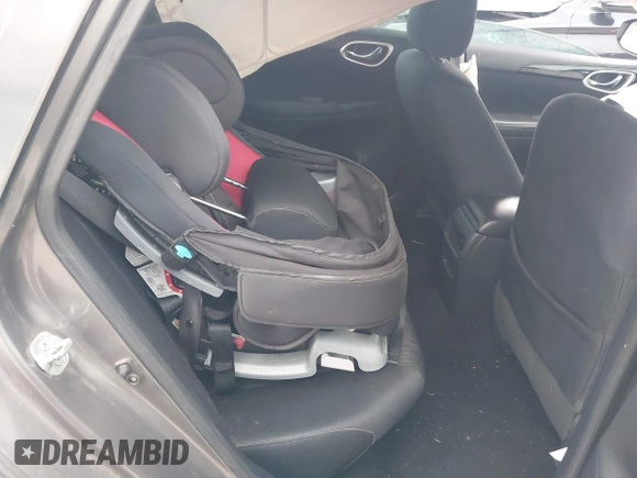 2017 Nissan Sentra SV with VIN 3N1AB7AP1HL653652, listed as a IAAI auction lot 42446195 with 123,391 mi miles and . Bid and sale history available at DreamBid. Image 8.