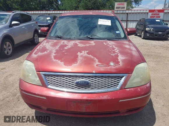2007 Ford Five Hundred SEL z VIN 1FAFP24107G101101, wystawiony jako IAAI lot #42245174 z przebiegiem Nie podano mil oraz . Historia ofert i sprzedaży dostępna na DreamBid. Obrazek 6.