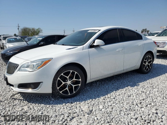 2017 Buick Regal Sport Touring with VIN 2G4GL5EX6H9109374, listed as a Copart auction lot 51633885 with 121,301 mi miles and Salvage Title. Bid and sale history available at carsss.com. Image 1.