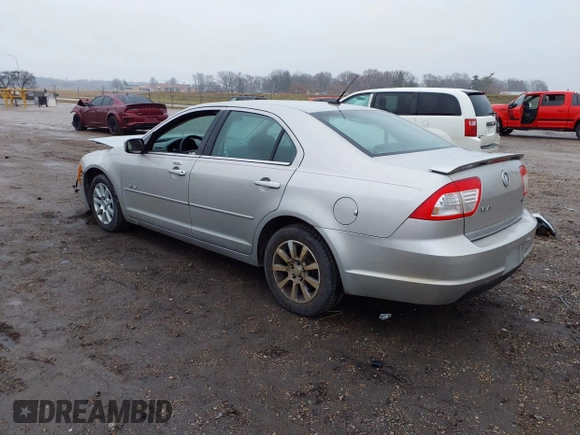 2008 Mercury Milan with VIN 3MEHM07Z78R657982, listed as a IAAI auction lot 41175425 with 129,478 mi miles. Bid and sale history available at carsss.com. Image 3.