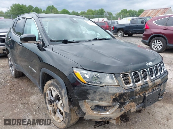 2019 Jeep Compass Limited with VIN 3C4NJDCB2KT821856, listed as a IAAI auction lot 42327044 with 74,534 mi miles and . Bid and sale history available at DreamBid. Image 6.