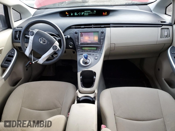 2011 Toyota Prius I with VIN JTDKN3DU7B0288286, listed as a Copart auction lot 84016694 with 210,458 mi miles and Salvage Title. Bid and sale history available at DreamBid. Image 8.