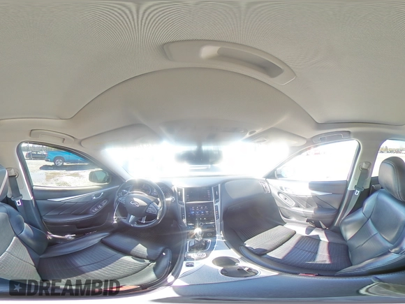 2016 Infiniti Q50 Premium with VIN JN1EV7AR7GM346372, listed as a Copart auction lot 48469255 with 97,236 mi miles and Salvage Title. Bid and sale history available at DreamBid. Image 12.