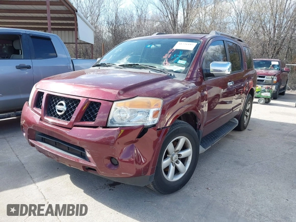 2011 Nissan Armada SV with VIN 5N1AA0ND3BN611820, listed as a IAAI auction lot 41726185 with 246,448 mi miles and . Bid and sale history available at DreamBid. Image 17.