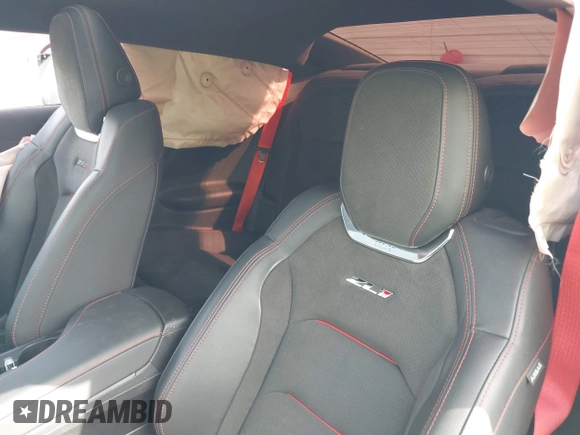 2023 Chevrolet Camaro ZL1 with VIN 1G1FK1R62P0139261, listed as a IAAI auction lot 41677195 with 4,161 mi miles and . Bid and sale history available at DreamBid. Image 8.