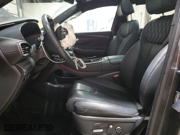 2023 Hyundai Santa Fe Calligraphy with VIN 5NMS5DAL6PH511782, listed as a Copart auction lot 58000945 with 31,566 mi miles and Salvage title. Bid and sale history available at DreamBid. Image 7.