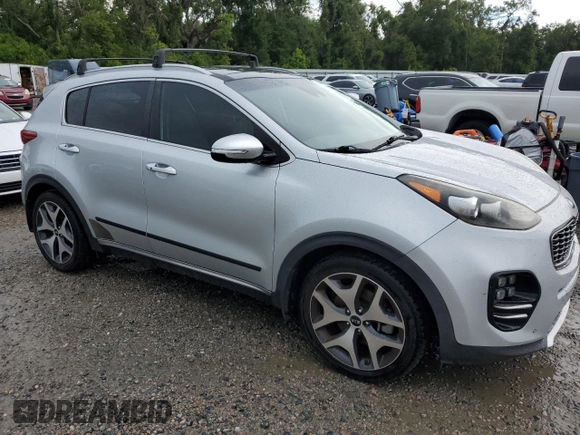 2017 Kia Sportage SX Turbo with VIN KNDPR3A62H7153927, listed as a Copart auction lot 63486285 with 167,260 mi miles and Clean title. Bid and sale history available at DreamBid. Image 4.