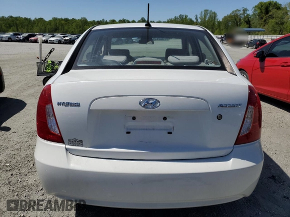 2011 Hyundai Accent GLS z VIN KMHCN4AC6BU614007, wystawiony jako Copart lot #53607545 z przebiegiem 138 593 mil mil oraz Szkoda całkowita • Salvage title. Historia ofert i sprzedaży dostępna na DreamBid. Obrazek 6.