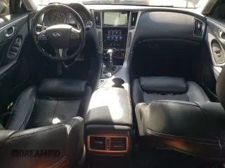 2014 Infiniti Q50 Hybrid Sport with VIN JN1AV7AR5EM700580, listed as a Copart auction lot 42575395 with 152,518 mi miles and Salvage Title. Bid and sale history available at carsss.com. Image 8.