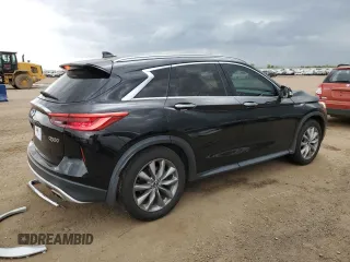 2019 Infiniti QX50 Essential z VIN 3PCAJ5M33KF107793, wystawiony jako Copart lot #57176435 z przebiegiem 77 232 mil mil oraz Szkoda całkowita • Salvage title. Historia ofert i sprzedaży dostępna na DreamBid. Obrazek 3.