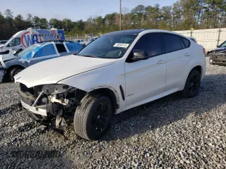 2019 BMW X6 xDrive35i with VIN 5UXKU2C5XK0Z65384, listed as a Copart auction lot 46660415 with 89,984 mi miles and Salvage Title. Bid and sale history available at carsss.com. Image 1.