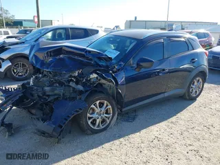 2017 Mazda CX-3 Sport with VIN JM1DKFB73H0159678, listed as a IAAI auction lot 40953743 with 99,696 mi miles. Bid and sale history available at carsss.com. Image 18.