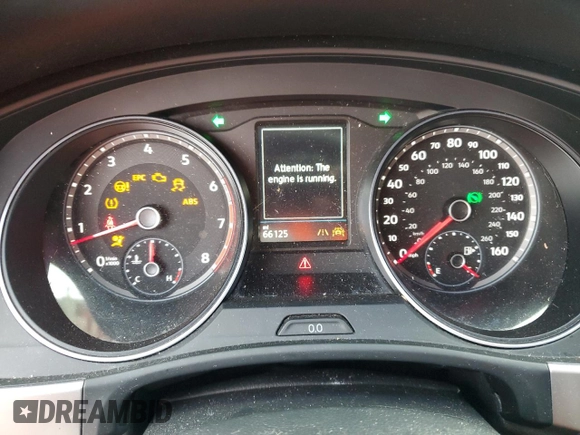 2018 Volkswagen Atlas SEL with VIN 1V2SR2CA1JC520785, listed as a Copart auction lot 65837825 with 66,125 mi miles and Salvage title. Bid and sale history available at DreamBid. Image 9.
