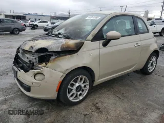 2012 FIAT 500 Pop z VIN 3C3CFFAR5CT112624, wystawiony jako Copart lot #44016085 z przebiegiem Nie podano mil oraz Szkoda całkowita • Salvage title. Historia ofert i sprzedaży dostępna na DreamBid. Obrazek 1.