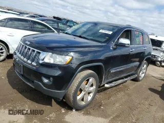 2013 Jeep Grand Cherokee Overland with VIN 1C4RJFCG4DC586089, listed as a Copart auction lot 50768105 with 98,862 mi miles and Non Repairable. Bid and sale history available at carsss.com. Image 1.