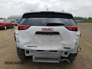 2020 GMC Terrain SLE z VIN 3GKALMEV4LL209390, wystawiony jako Copart lot #59843125 z przebiegiem 91 773 mil mil oraz Szkoda całkowita • Salvage title. Historia ofert i sprzedaży dostępna na DreamBid. Obrazek 6.