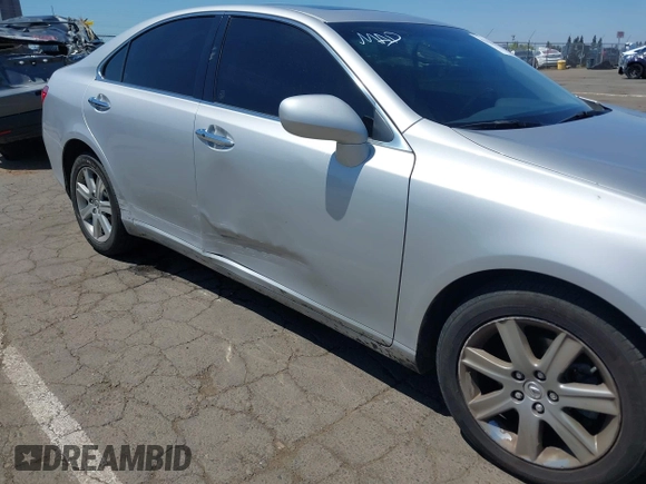 2008 Lexus ES 350 with VIN JTHBJ46G982269291, listed as a IAAI auction lot 42114868 with 81,376 mi miles. Bid and sale history available at carsss.com. Image 6.