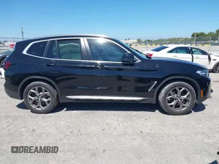 2022 BMW X3 sDrive30i with VIN WBX47DP08NN163017, listed as a IAAI auction lot 41743511 with 25,433 mi miles and . Bid and sale history available at DreamBid. Image 12.