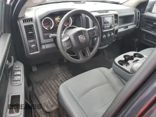 2018 Ram 1500 Express with VIN 1C6RR7FG9JS221779, listed as a Copart auction lot 85546044 with 97,391 mi miles and Salvage Title. Bid and sale history available at carsss.com. Image 8.