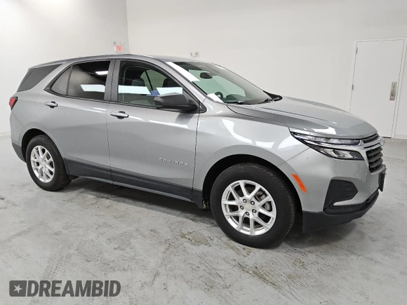2023 Chevrolet Equinox LS with VIN 3GNAX5EG6PL239186, listed as a Copart auction lot 46652535 with 57,015 mi miles and Clean title. Bid and sale history available at DreamBid. Image 4.