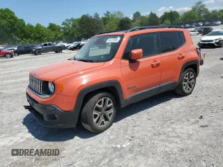 2017 Jeep Renegade Latitude с VIN ZACCJABBXHPF77140, выставлен на аукционе Copart как лот 54737895 с пробегом 157 373 миль миль и Списание • Salvage title. История ставок и продаж доступна на DreamBid. Изображение 1.
